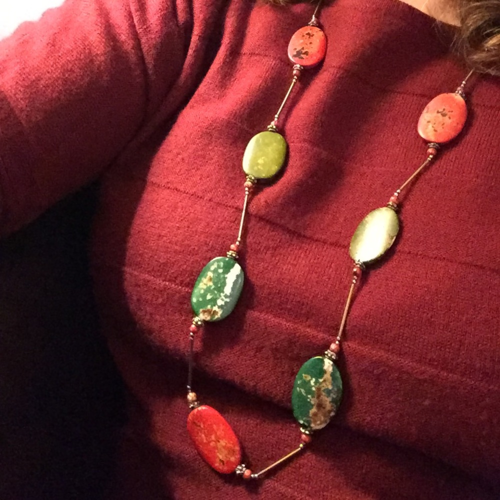 Beautiful necklace.